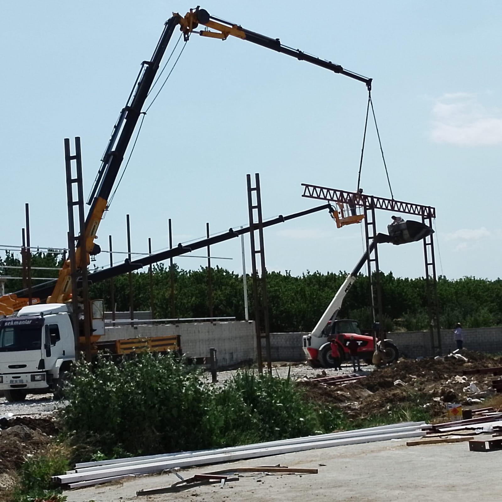 Sekmanlar Vinç: Malatya'da vinç, forklift, ekskavatör, kepçe ve lastikli kepçe hizmetlerinin yanı sıra nakliye, hafriyat, prefabrik yapı üretimi ve kurulumu ile güvenilir çözümler sunan lider firma. Modern ekipman ve uzman ekibimizle projelerinizi en yüksek standartlarda tamamlayın.